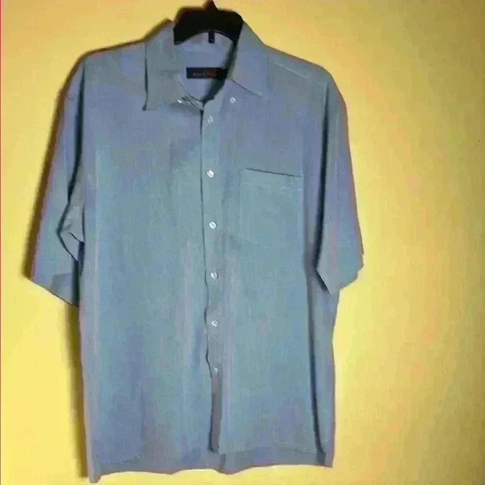 Bugatchi uomo office siren , y2k men shirt.